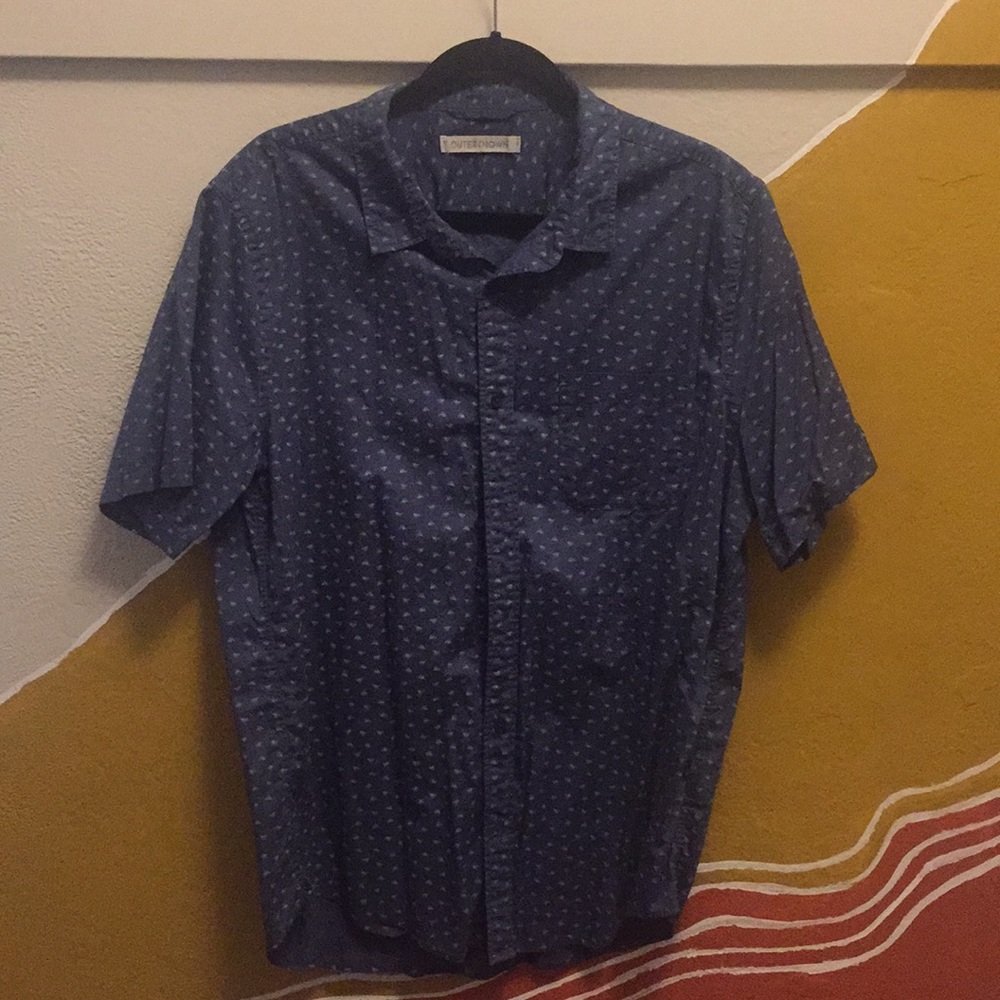 Outerknown short sleeve button up